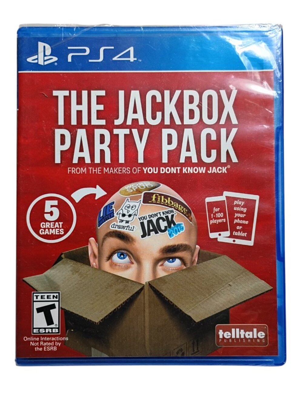 Ps4 The Jackbox Party Pack Game Case Tjppp4Us Telltale Publishing
